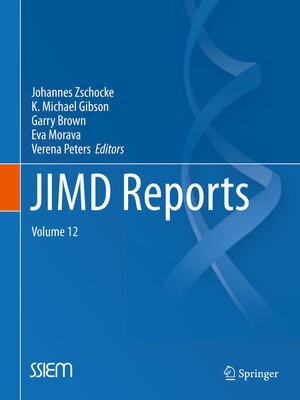 cover image of JIMD Reports--Volume 12